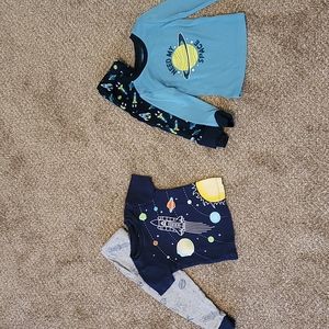 Boys space pajamas